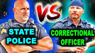 Cops Get Owned & Dismissed by Correctional Officer During Traffic Stop!
