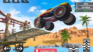 Monster Truck Mega Ramp Extreme Stunts GT Racing - Impossible Car Game - Android GamePlay Part 18 screenshot 4