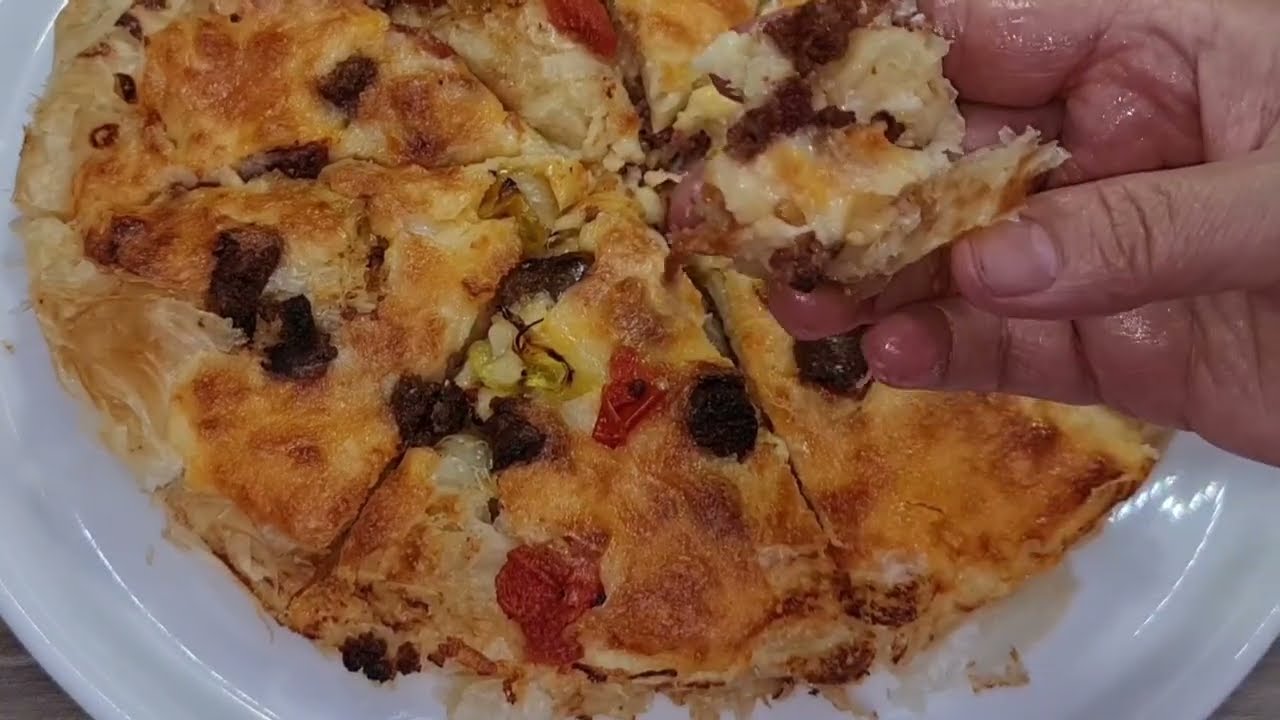 اسرع فطير⁉️ فطاطرى ولا عجن ولا فرد العشا جاهز فى ربع ساعة