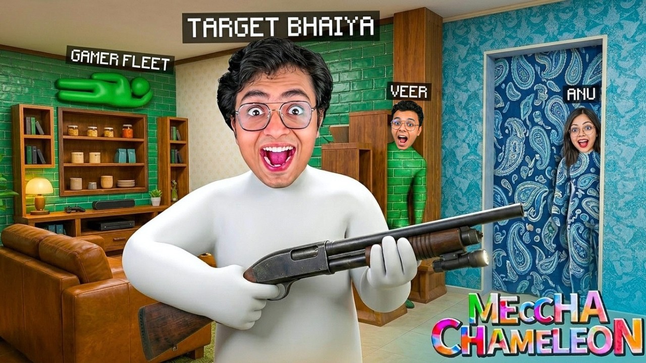 MECCHA CHAMELEON with The GANG🥳 Most Funniest Gameplay Ever!