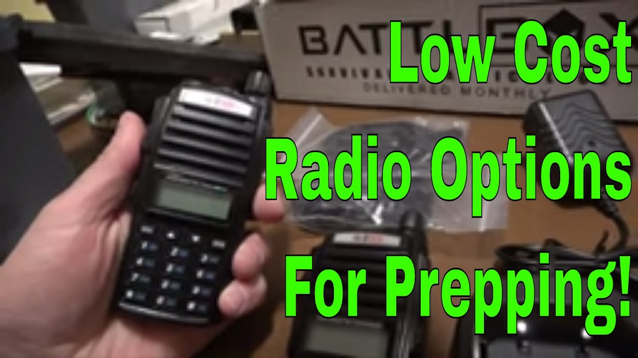 Low Budget Radio Options For Preppers
