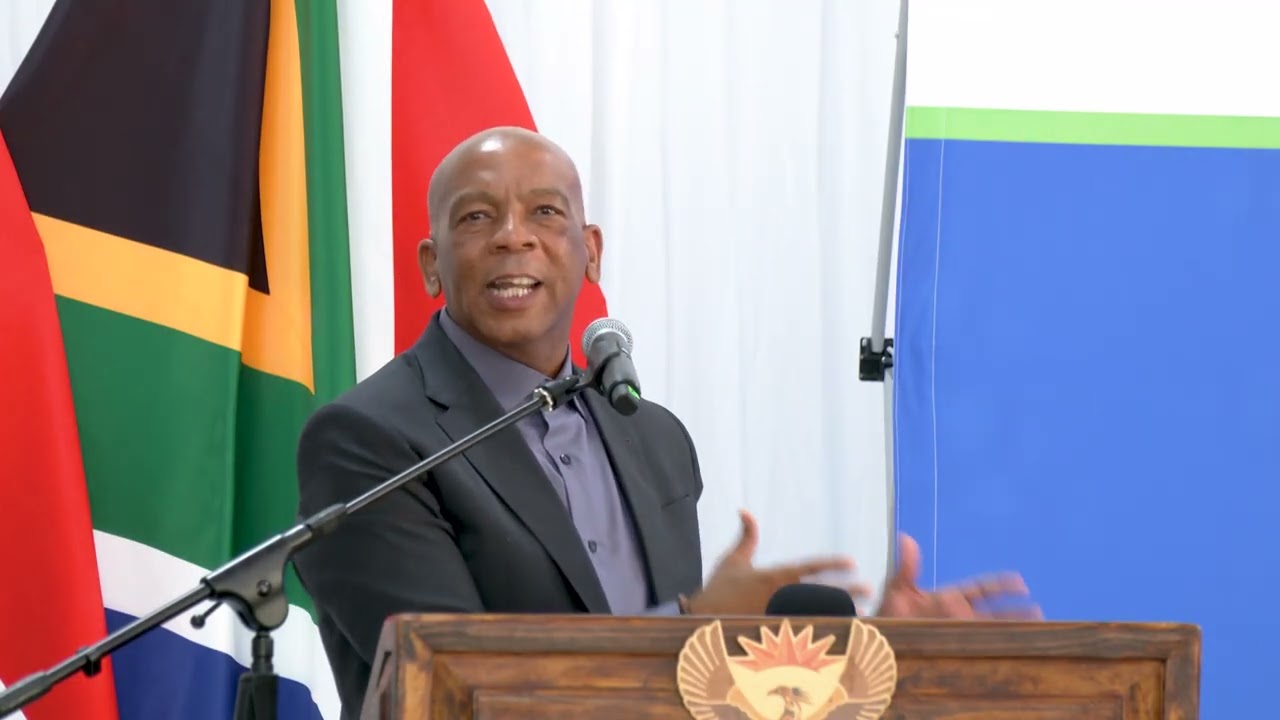 Minister of Electricity and Energy Dr Kgosientsho Ramokgopa speaks on South African Hydrogen context