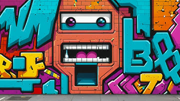 Blender with Stable Diffusion XL Tutorial - 8 bit styled graffiti design