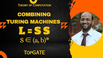 Combining Turing Machines | Turing Machine for L = SS / S ∈ (a, b)* | L = WW | Automata Theory | TOC