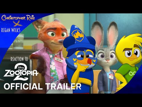 Zootopia 2 Official Trailer Reaction | Christopher Ruiz x @ReganWilksAutismProductions