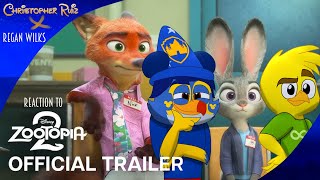 Zootopia 2 Official Trailer Reaction | Christopher Ruiz x @ReganWilksAutismProductions
