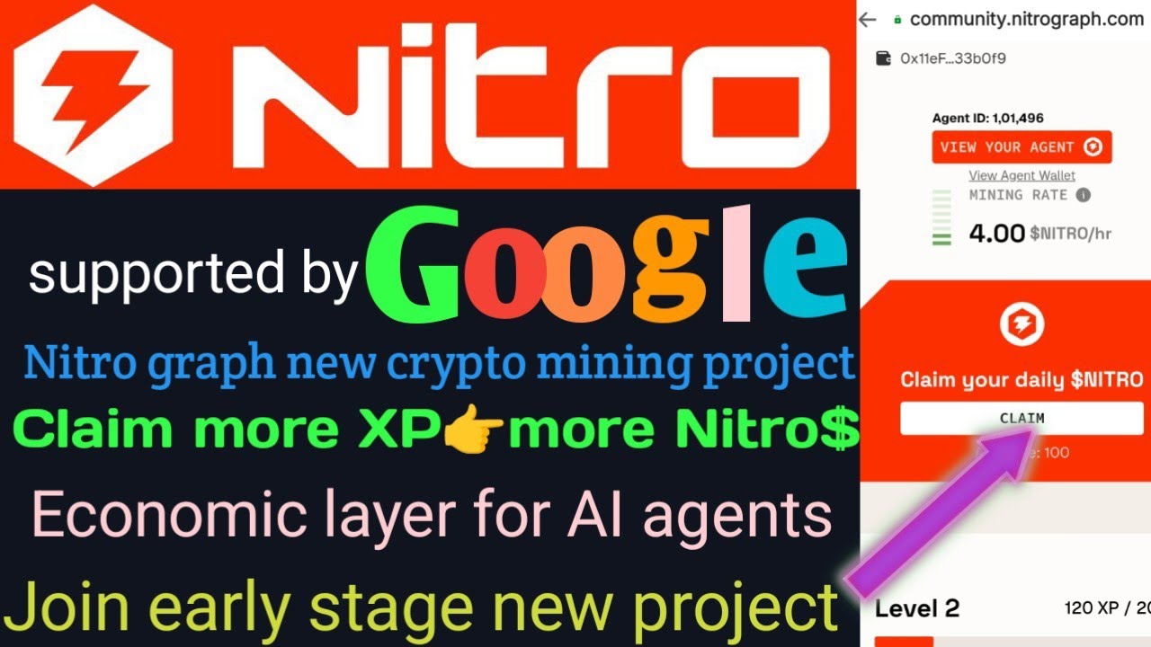 Nitrograph project 2025 telugu|Free $nitro tokens|backed by google|