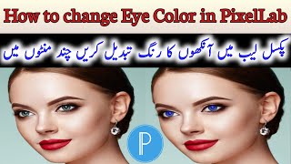 How to change Eye color in Pixel Lab. screenshot 5