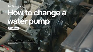 How to change a water pump with eBay Motors