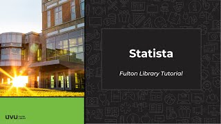 Statista Tutorial