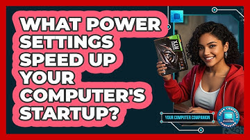 What Power Settings Speed Up Your Computer
