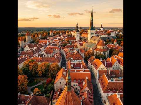 Estland - Eesti — Vana hansa linn ja mets