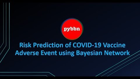 Risk Prediction of COVID-19 Vaccine Adverse Event using Bayesian Network