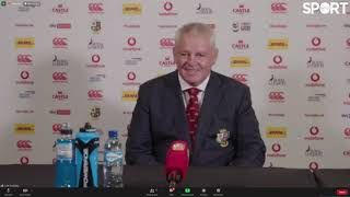 The Stormers 3-49 The Lions | Warren Gatland's post-match press conference.