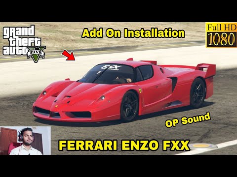 GTA 5 : HOW TO INSTALL FERRARI ENZO FXX CAR MOD🔥🔥🔥