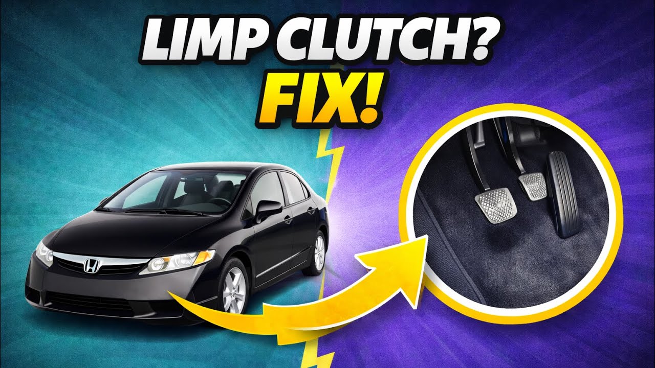 Limp Clutch Pedal? FIX in Minutes (Slave Cylinder Leak)