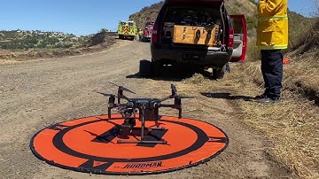 UAS: Why does LAFD use them at brush fires?