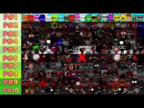 “Chaotic” | Incredibox Sprunki Mix | Mix All Characters | From Stage 1 To Stage 10 | Part 21