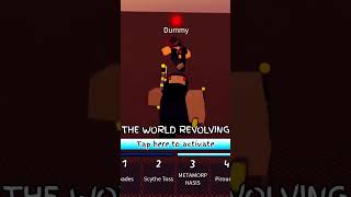 Testing out a really cool Jevil moveset! #jjs #jjk #jujutsukaisen #deltarune #roblox #gaming #anime
