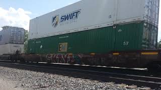 NS Stack Train Flies Through Huron