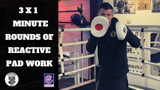 3 x 1 minute Rounds | Virtual Pad Work | Boxing Fitness