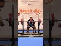 European Sub-Junior Record Squat Classic with 191 kg by Samuel-Mancosu ITA in 53 kg class