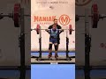 European Sub-Junior Record Squat Classic with 191 kg by Samuel-Mancosu ITA in 53 kg class