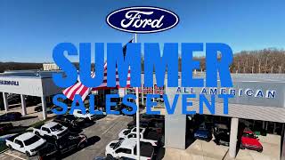 Ford Summer Sales Event - All American Ford in Old Bridge