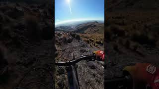 cruising along the top of Lava Flow on the Port Hills,  riding the New Levo 4 Evo #levo4evo #emtb