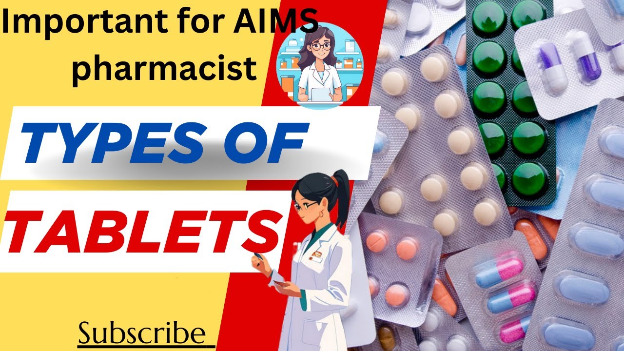 TYPES OF TABLETS - YouTube