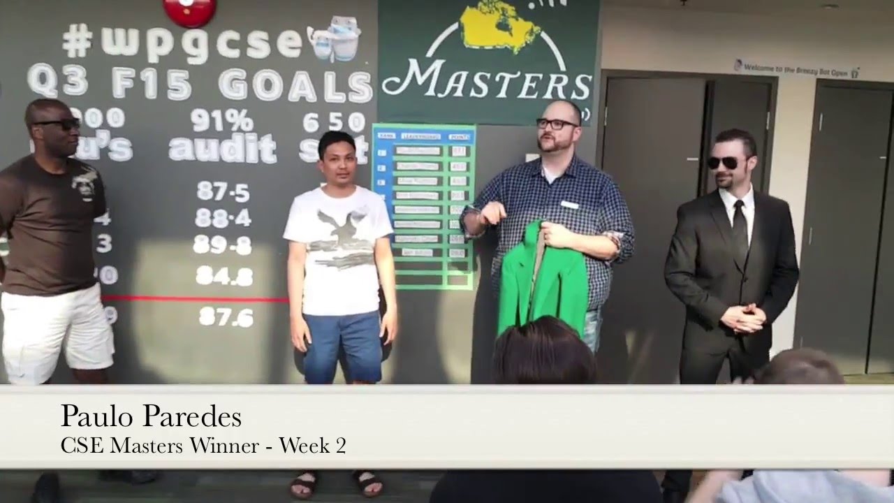 WPGCSE Masters Ceremony Week 2