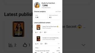 Viral Short Trick Tech With Studio YouTube Tech #tech #techvideos #shortfeed