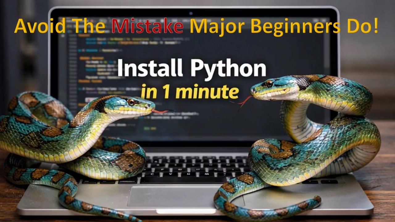 Install Python and Jupyter Notebook in just one minute - YouTube