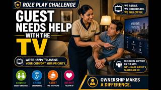 Guest Needs Help with the TV