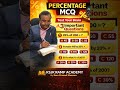Percentage MCQ | प्रतिशत MCQ