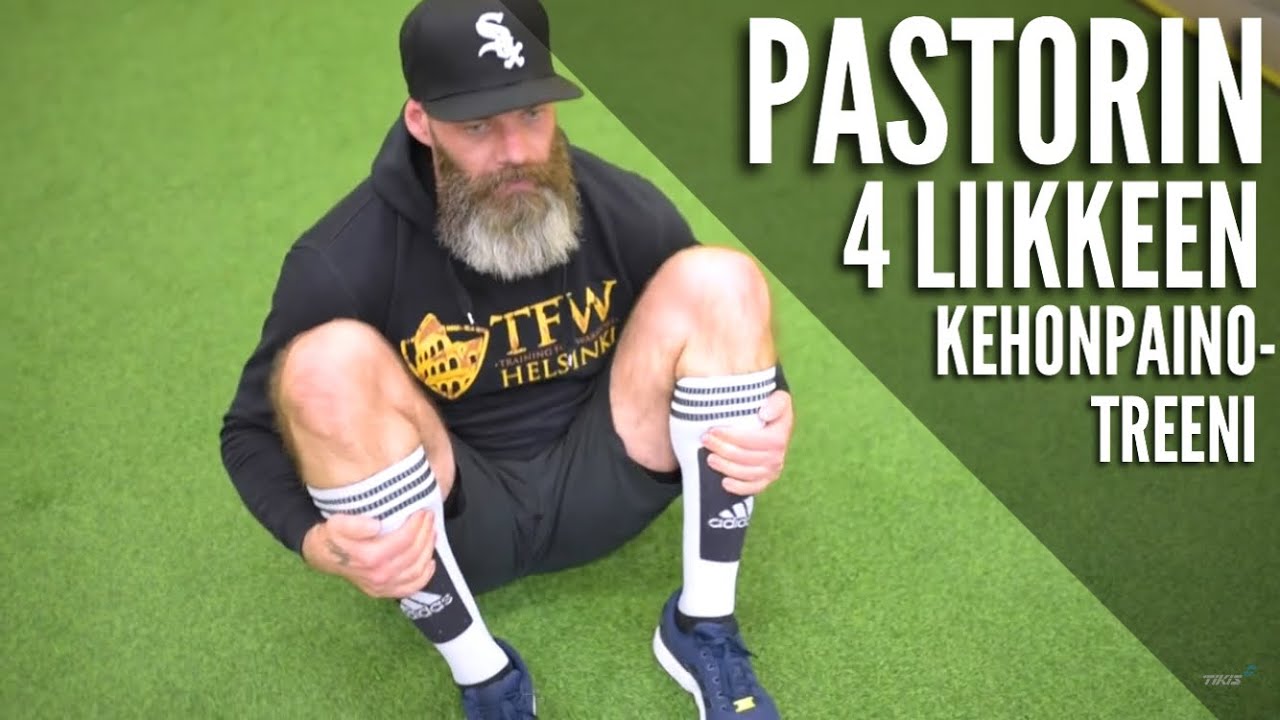 4 liikkeen kehonpainotreeni - Teemu 