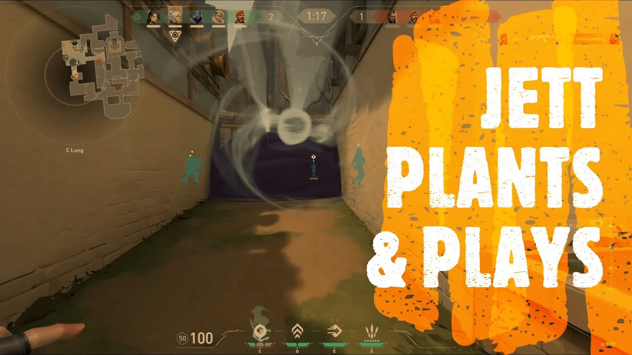 Valorant JETT plays.