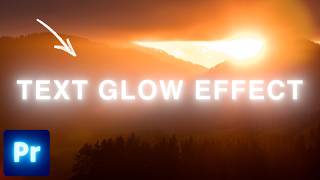 How to Create Glowing Text in Premiere Pro