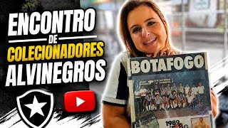 COLECIONADORES ALVINEGROS MOSTRAM SUAS RELÍQUIAS DO BOTAFOGO 
