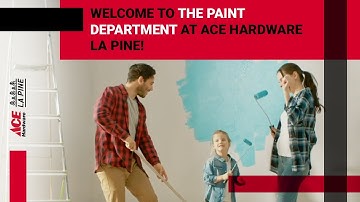 Welcome to the Paint Department at Ace Hardware La Pine!