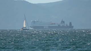 PATRIA SEAWAYS, Passenger Ship leaving Algeciras to Tangier Med II 21 Nov 2023