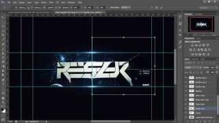 Preszur OneChannel YouTube Background, Speed Art [3]