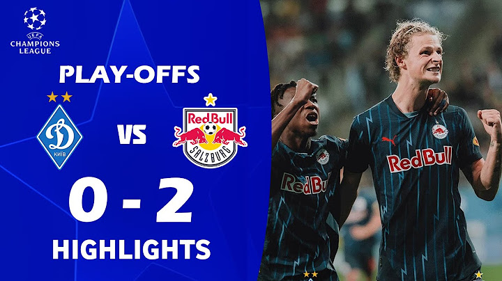 Dynamo Kyiv vs. RB Salzburg 0-2 Highlights & Goals | UEFA Champions League Play-offs 2024/25