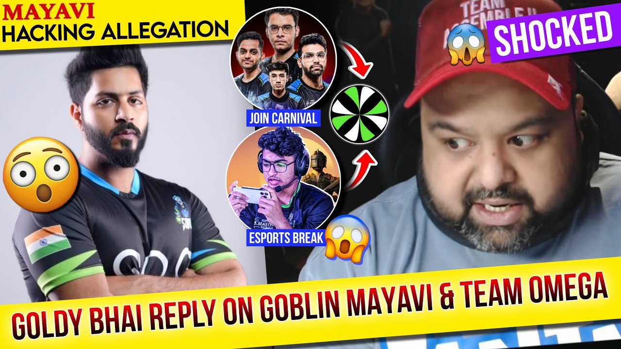 Goldy bhai On Mayavi Hac*ing Allegations 😱 ️ & Goblin New Lineup Hint😳 ...