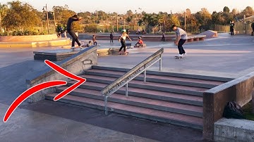 Hardflip Over The Rail w/ Dylan Jaeb