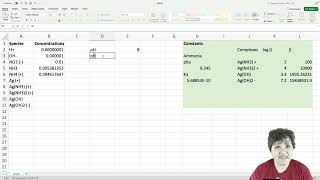 Using Solver for the Systematic Treatment of Equilibrium Part 2: More Complicated Systems