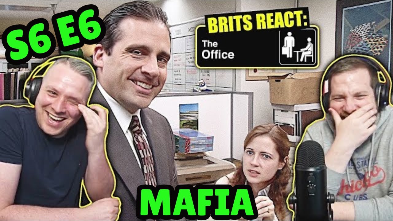 British Guys HILARIOUS The Office Reaction | Season 6 Episode 6 (Mafia)