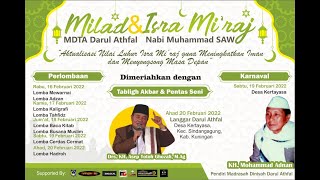 LIVE PERLOMBAAN HADROH Se-KABUPATEN KUNINGAN - MILAD MDTA DARUL ATHFAL DAN ISRA MIRAJ NABI MUHAMMAD
