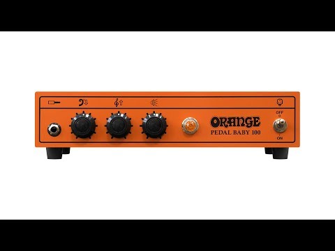 NEW ORANGE AMPS 2019 - Pedal Baby 100 Product Video