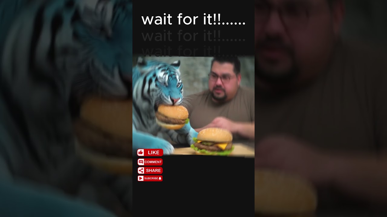 evil beast tiger dont click the sound!  